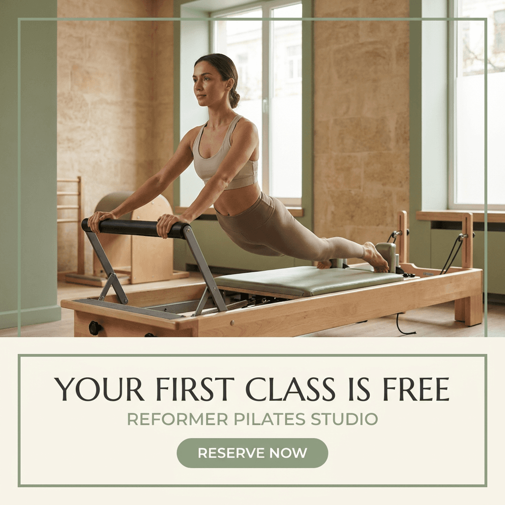 Paid-social ad concept for a fitness studio, an example of the ad work we produce