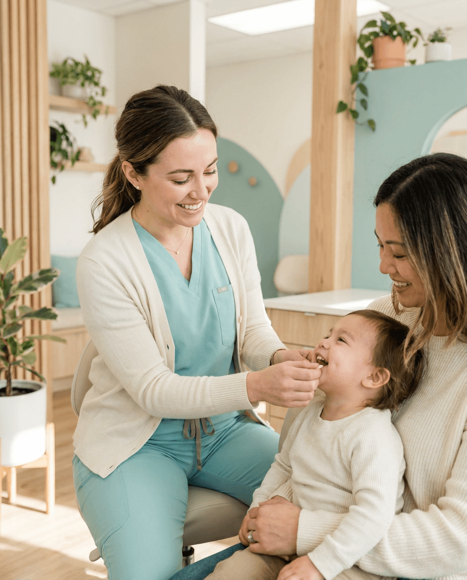 Social post concept for a dental practice, an example of the social work we produce